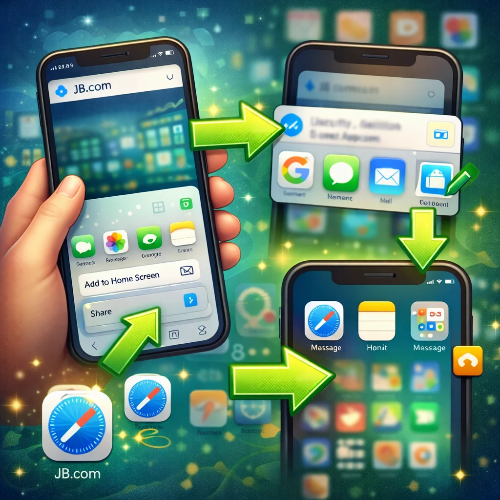 Установка JB.com на iOS